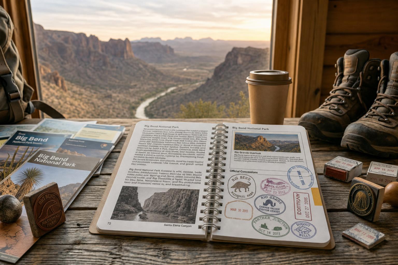 Big Bend National Park passport cancellation stamp
