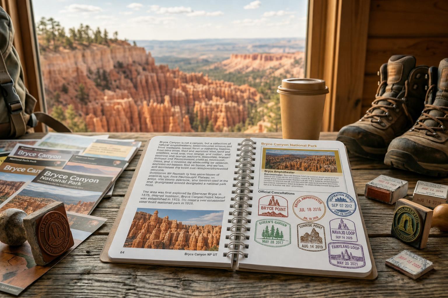 Bryce Canyon National Park passport cancellation stamp