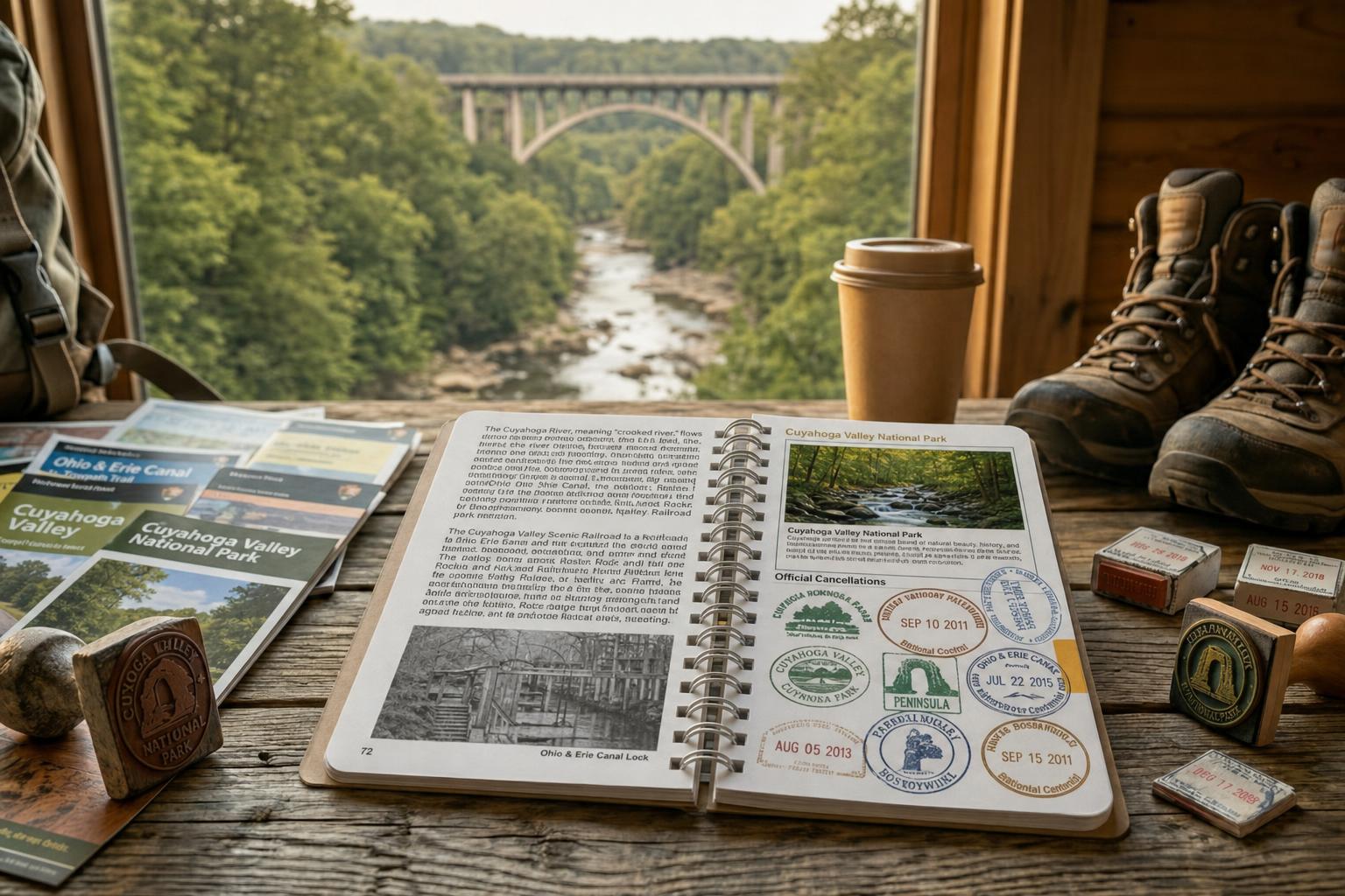 Cuyahoga Valley National Park passport cancellation stamp