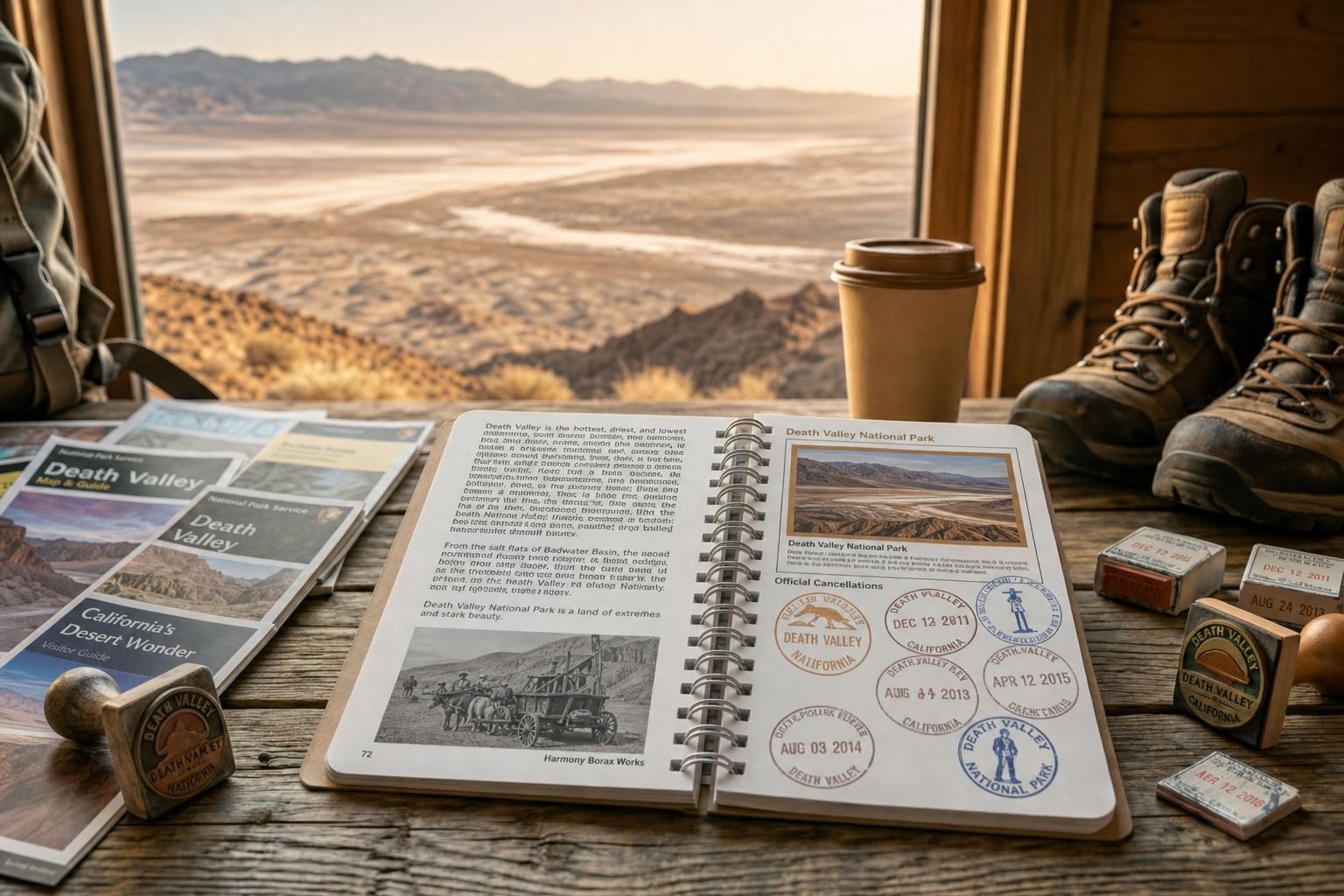 Death Valley National Park passport cancellation stamp