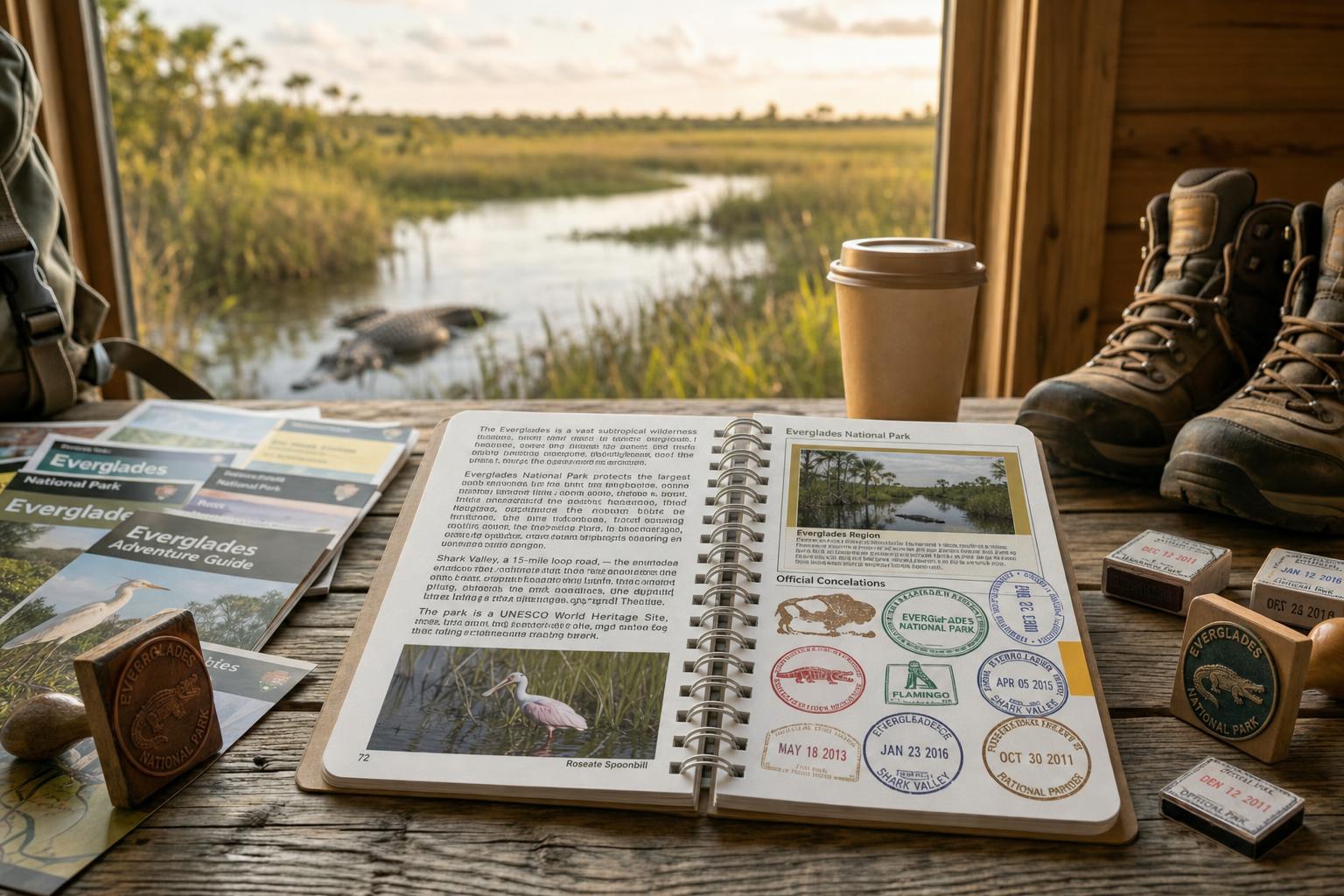 Everglades National Park passport cancellation stamp