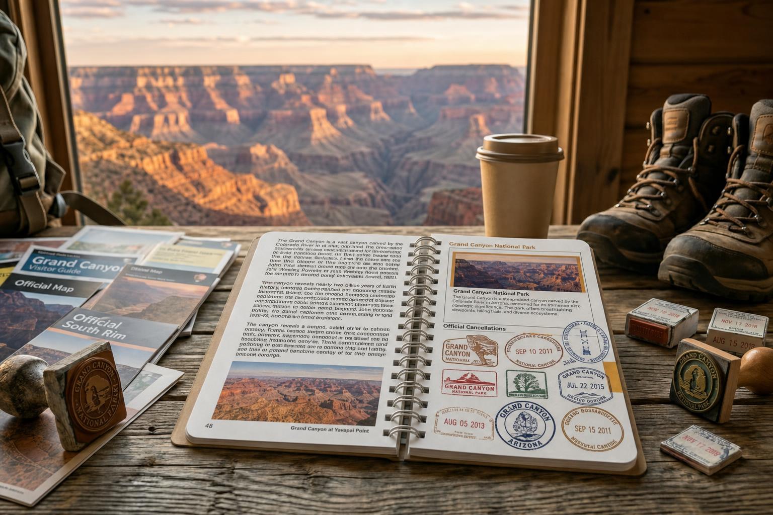 Grand Canyon National Park passport cancellation stamp