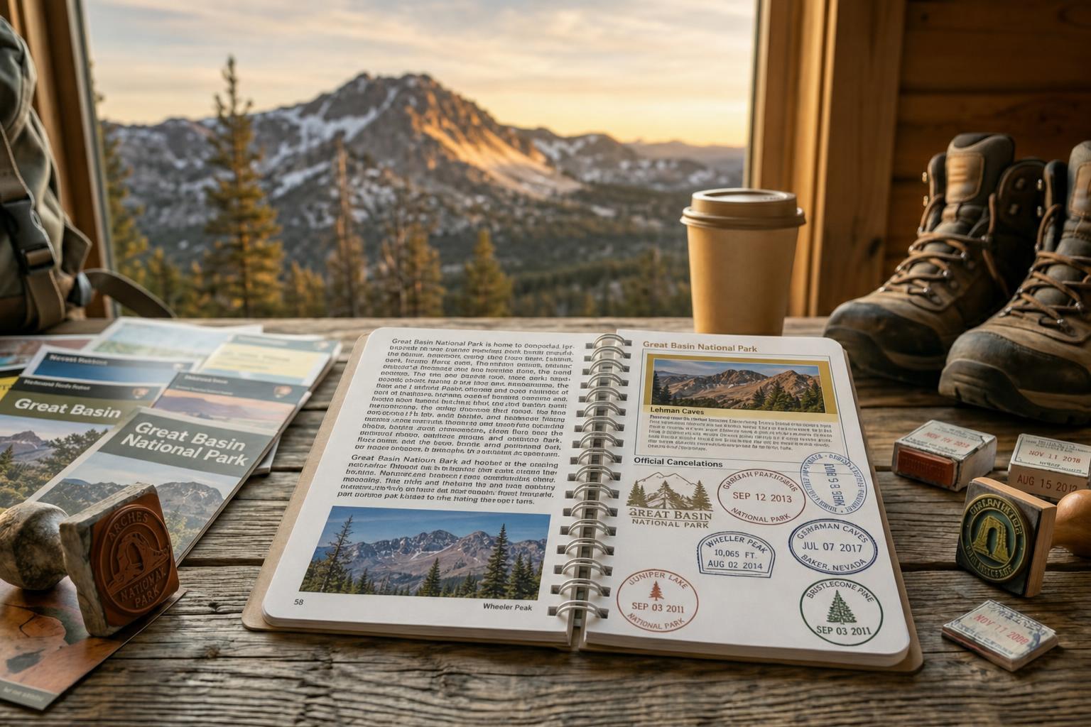 Great Basin National Park passport cancellation stamp
