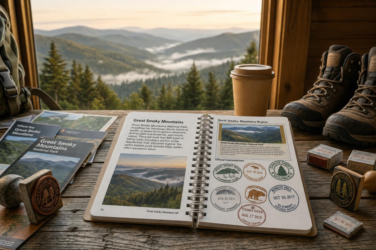 Great Smoky Mountains National Park passport cancellation stamp