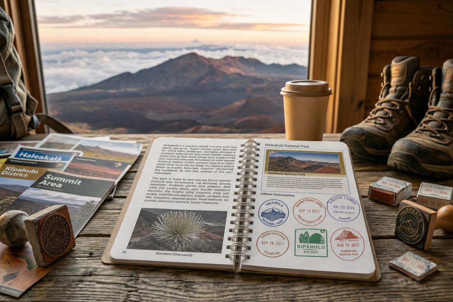 Haleakalā National Park passport cancellation stamp