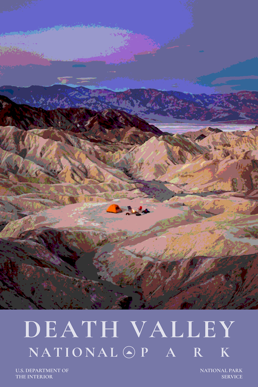 Death Valley poster example