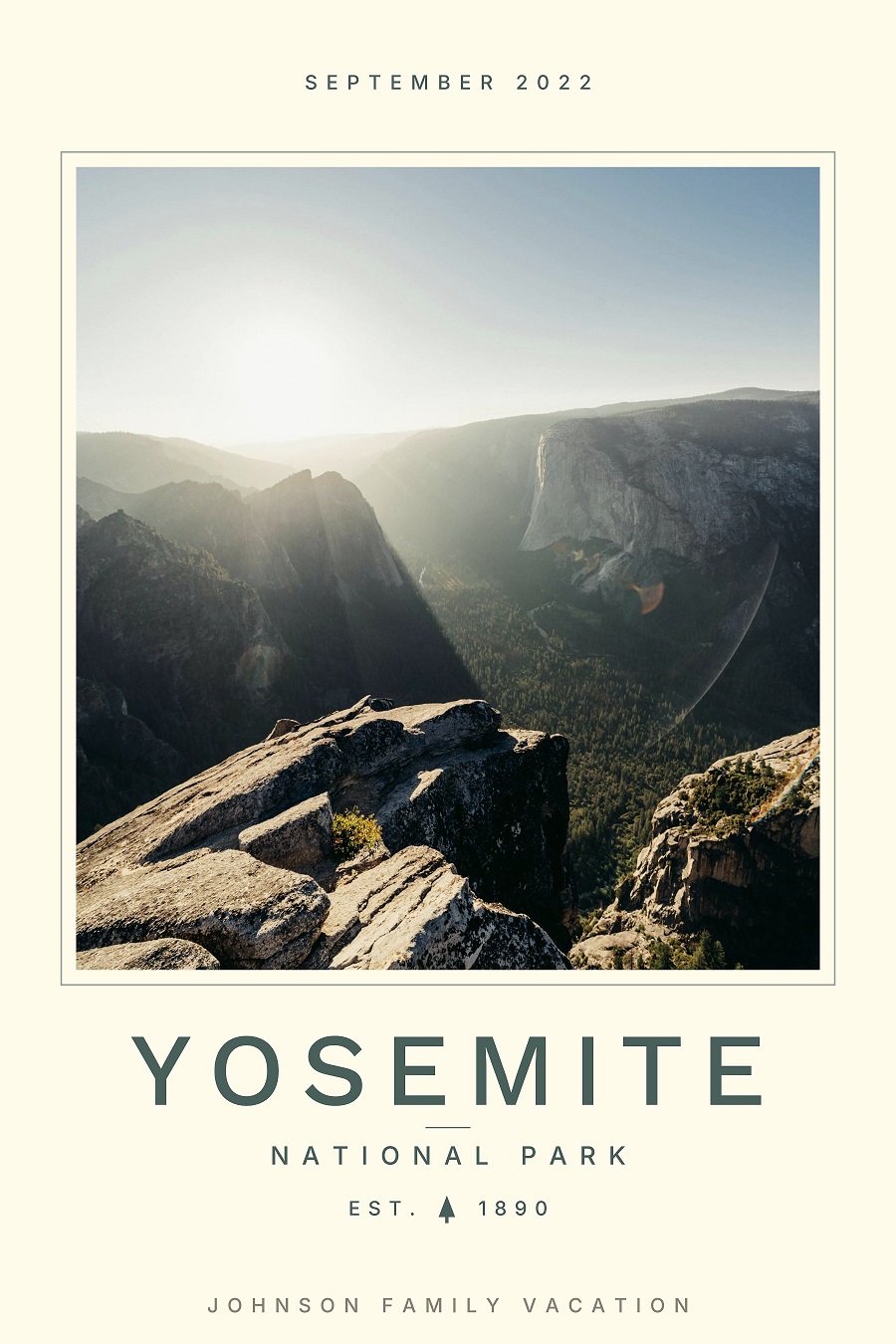 Custom National Park Posters — In-Browser Poster Generator